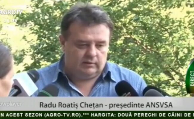 Roatiş (ANSVSA): Sistemul veterinar din România nu va fi politizat 15 Roatiş (ANSVSA): Sistemul veterinar din România nu va fi politizat Roatiş (ANSVSA): Sistemul veterinar din România nu va fi politizat Agricultura