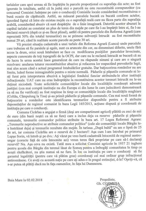 SCRISOARE CATRE IOHANNIS - TREI DECENII DE TAIERI ILEGALE DE PADURI CU SPRIJINUL AUTORITATILOR 2 SCRISOARE CATRE IOHANNIS - TREI DECENII DE TAIERI ILEGALE DE PADURI CU SPRIJINUL AUTORITATILOR SCRISOARE CATRE IOHANNIS - TREI DECENII DE TAIERI ILEGALE DE PADURI CU SPRIJINUL AUTORITATILOR Realitatea Rurala