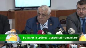 S-A INTRAT IN "PAINEA" AGRICULTURII COMUNITARE Agricultura la raport
