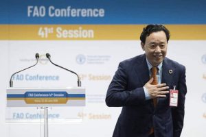 FAO ARE UN NOU DIRECTOR GENERAL Comunicate