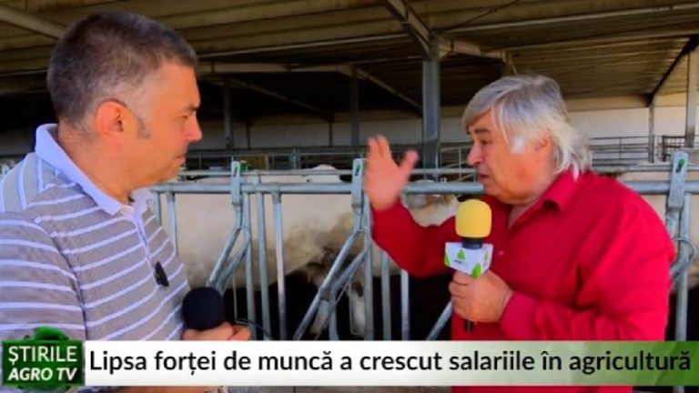 salariile in agricultura
