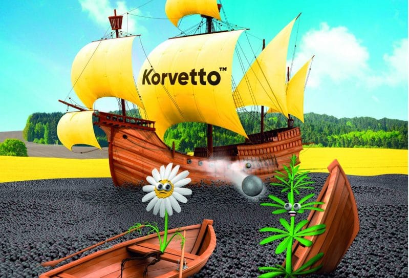 Korvetto - protecția culturilor de rapiță