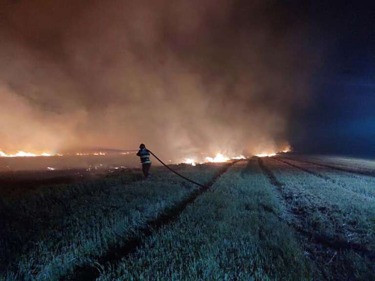 flăcări incendiu, miriști