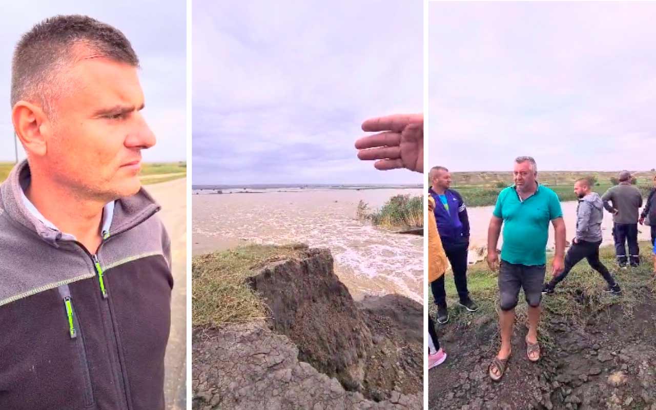 Fermierii, lăsați baltă de autorități în calea inundațiilor: „De 11 ani știam c-o să vină năpasta, dar n-am putut face nimic, că murea broscuța «nu-știu-care»!” (VIDEO) 1 Fermierii, lăsați baltă de autorități în calea inundațiilor: „De 11 ani știam c-o să vină năpasta, dar n-am putut face nimic, că murea broscuța «nu-știu-care»!” (VIDEO) inundații