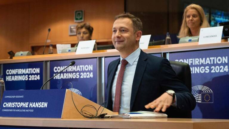 noul comisar european pentru agricultură Christophe Hansen