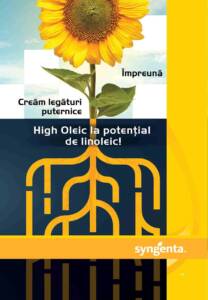 Syngenta propune hibrizi High Oleic la potențial de linoleic 2 Syngenta propune hibrizi High Oleic la potențial de linoleic Syngenta propune hibrizi High Oleic la potențial de linoleic Advertorial Syngenta