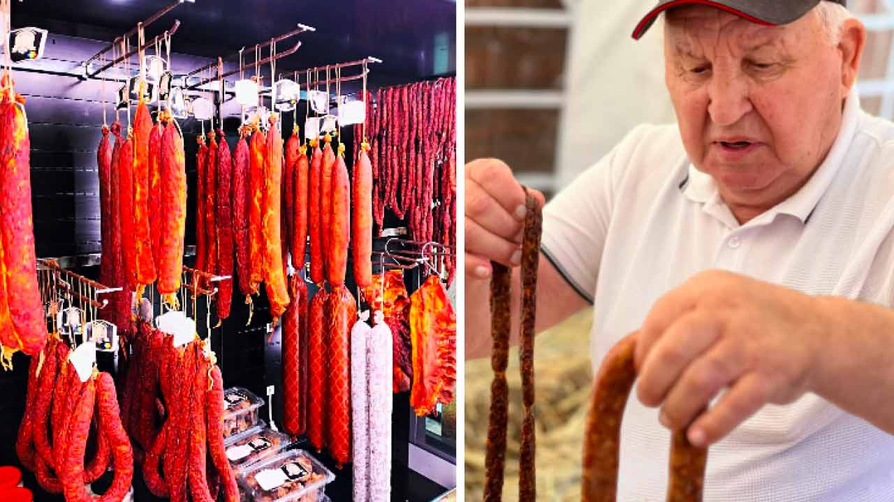 Nea Ticu – omul care a păstrat vie rețeta pentru cârnații de Pleșcoi! Alimentatie-retete cârnații de Pleșcoi