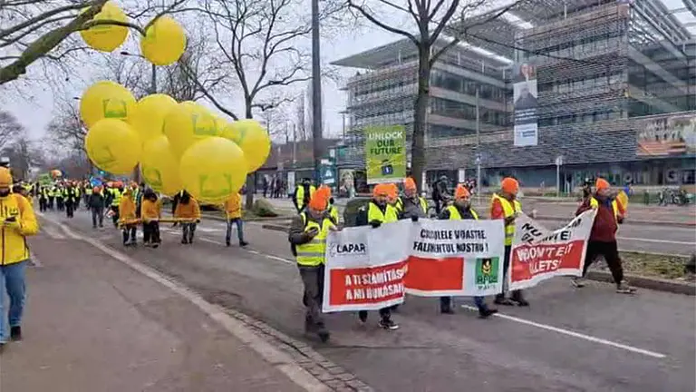 protestul fermierilor de la Strasbourg