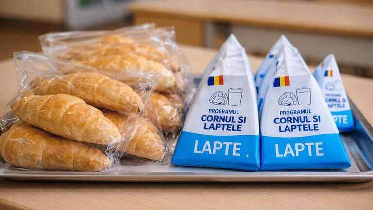 cornul si laptele