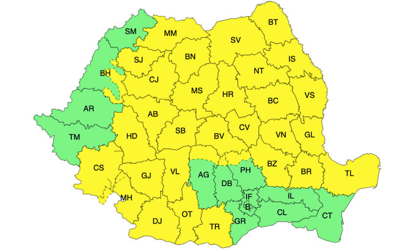 Meteo - Vremea rea se extinde! Avertizări de vijelii și ninsori viscolite în 36 de județe 1 Meteo - Vremea rea se extinde! Avertizări de vijelii și ninsori viscolite în 36 de județe Meteo - Vremea rea se extinde! Avertizări de vijelii și ninsori viscolite în 36 de județe Meteo meteo