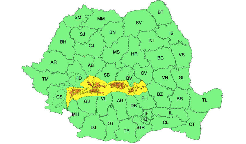 Meteo – Ploi, lapoviță și ninsoare în centrul, estul și sudul țării! 2 Meteo – Ploi, lapoviță și ninsoare în centrul, estul și sudul țării! Meteo – Ploi, lapoviță și ninsoare în centrul, estul și sudul țării! Meteo meteo