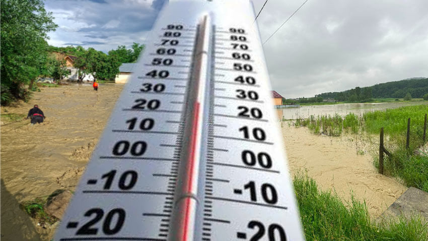 Noi avertizări meteo de ploi și vijelii. S-a emis chiar COD ROȘU!